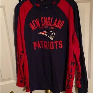 New England Patriots long sleeve tee